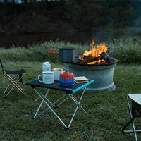 Стіл розкладний Naturehike NH19Z008-Z Розмір L 68х46х40.5 см сірий (6927595750872)