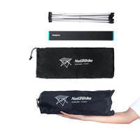 Стіл розкладний Naturehike NH19Z008-Z Розмір L 68х46х40.5 см сірий (6927595750872)