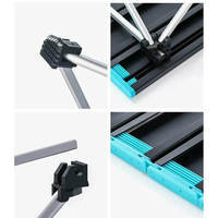 Стіл розкладний Naturehike NH19Z008-Z Розмір L 68х46х40.5 см сірий (6927595750872)