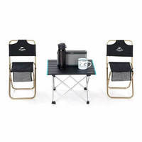 Стіл розкладний Naturehike NH19Z008-Z Розмір L 68х46х40.5 см сірий (6927595750872)