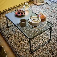 Стіл розкладний Naturehike CNK23JU011 60х40х27.5/35 см зелений (6976023929045)