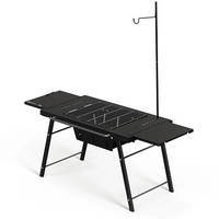 Стіл для барбекю сталевий Naturehike CNK2300CW014 чорний (6976023923289)