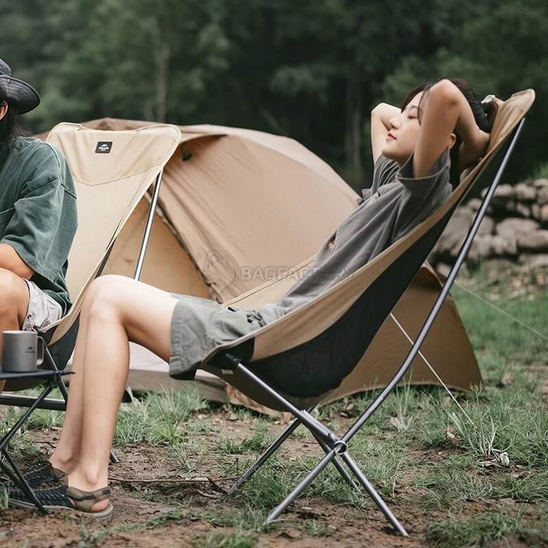 Крісло розкладне Naturehike YL06 Alu Folding Moon Chair NH18Y060-Z бежевий (6927595753538)