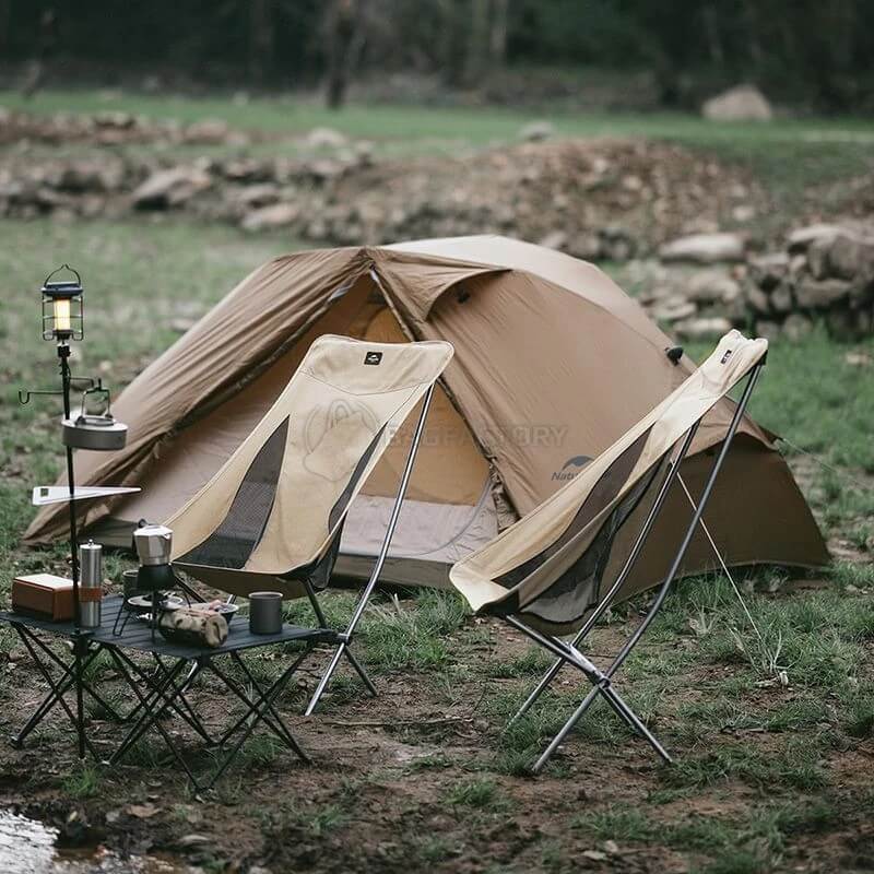 Крісло розкладне Naturehike YL06 Alu Folding Moon Chair NH18Y060-Z бежевий (6927595753538)