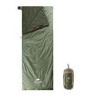 Спальний мішок Naturehike Summer LW180 NH21MSD09 правий 15°C M 190 см зелений (6927595777930-R)