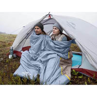 Спальний мішок Naturehike Summer LW180 NH21MSD09 правий 15°C M 190 см зелений (6927595777930-R)