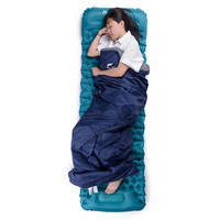 Спальний мішок Naturehike LW180 NH21MSD04 лівий 15°C XL 205 см синій (6927595788172-L)
