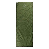 Спальний мішок Naturehike LW180 NH21MSD04 правий 15°C XL 205 см темно-зелений (6927595786956-R)