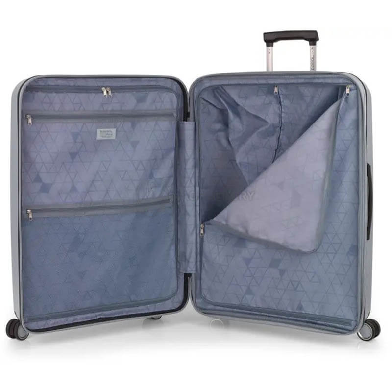 Валіза на 4-х колесах Gabol Brooklyn L 109/119.6 л Plata (931368)