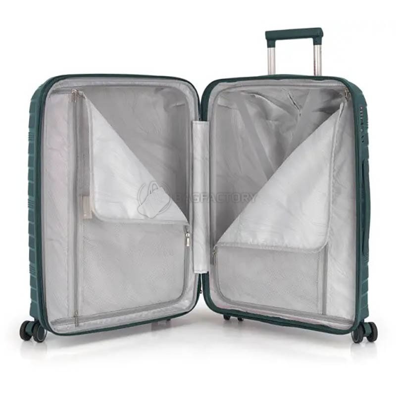 Валіза на 4-х колесах Gabol Kiba M 72/80 л Verde (931373)