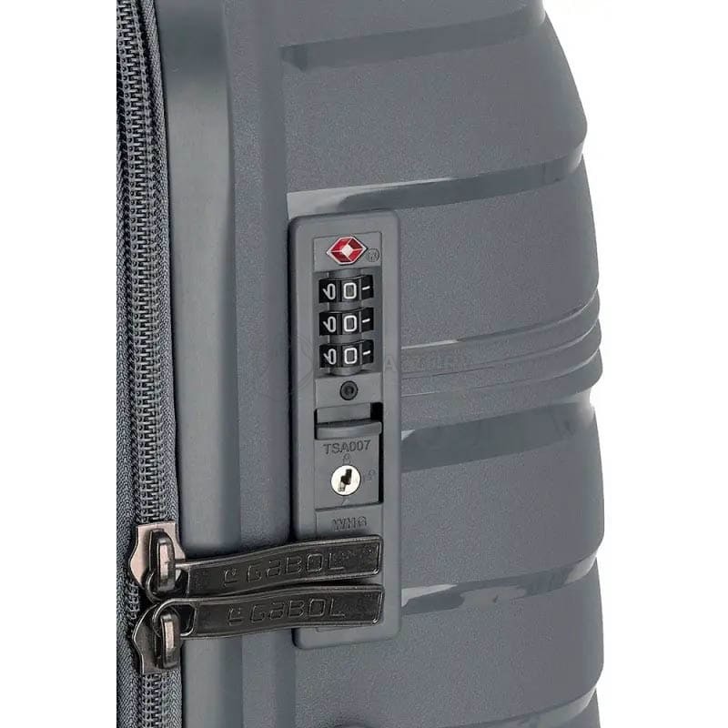Валіза на 4-х колесах Gabol Kiba M 72/80 л Gris (931376)