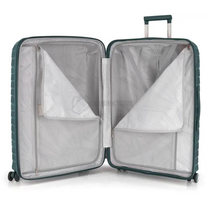 Валіза на 4-х колесах Gabol Kiba L 114/124 л Verde (931374)