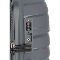 Валіза на 4-х колесах Gabol Kiba L 114/124 л Gris (931377)