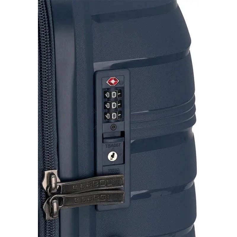 Валіза на 4-х колесах Gabol Kiba L 114/124 л Azul Marino (931384)