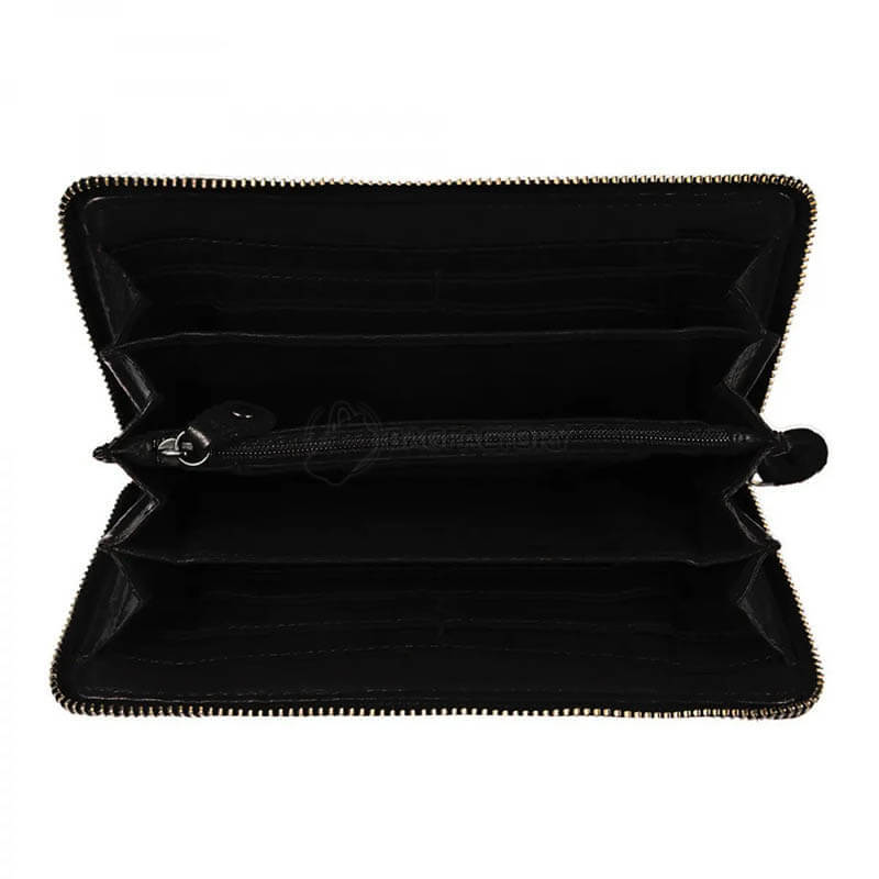 Гаманець жіночий Ashwood D81 Black вінтажний (D81 BLK)