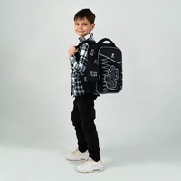 Шкільний каркасний рюкзак Kite Education 531 Player Чорний 15л (K25-531M-3)