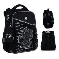 Шкільний каркасний рюкзак Kite Education 531 Player Чорний 15л (K25-531M-3)