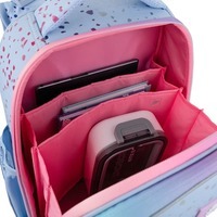 Шкільний каркасний рюкзак Kite Education 531 Shiny Блакитний 15л (K25-531M-1)