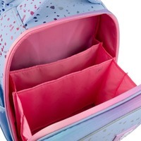 Шкільний каркасний рюкзак Kite Education 531 Shiny Блакитний 15л (K25-531M-1)