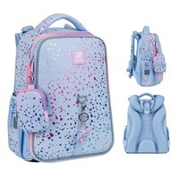 Шкільний каркасний рюкзак Kite Education 531 Shiny Блакитний 15л (K25-531M-1)