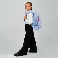 Шкільний каркасний рюкзак Kite Education 531 Shiny Блакитний 15л (K25-531M-1)