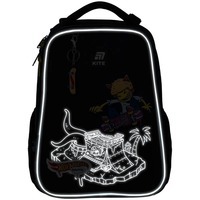 Шкільний каркасний рюкзак Kite Education 531 HW Чорний 15л (HW25-531M)