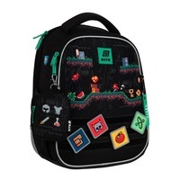 Шкільний каркасний рюкзак Kite Education 555 Pixel Game Чорний 14л (K25-555S-4)