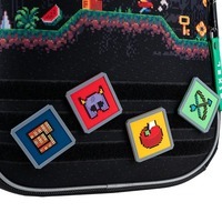 Шкільний каркасний рюкзак Kite Education 555 Pixel Game Чорний 14л (K25-555S-4)
