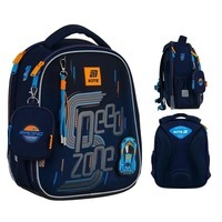 Шкільний каркасний рюкзак Kite Education 555 Speed Zone Синій 14л (K25-555S-3)