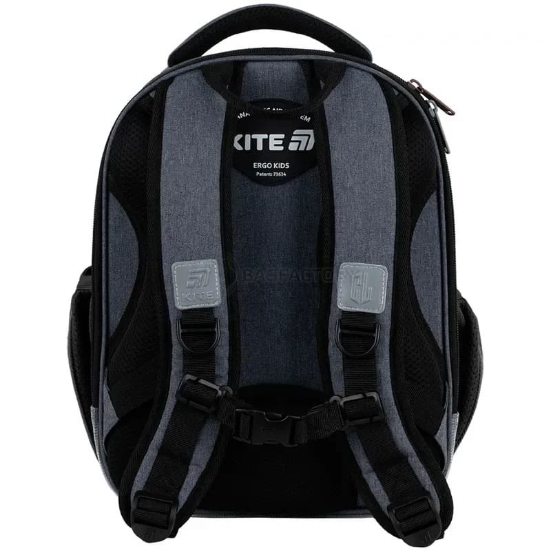 Шкільний каркасний рюкзак Kite Education 555 College Line Boy Сірий 14л (K25-555S-1)