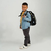 Шкільний каркасний рюкзак Kite Education 555 DC Чорний 14л (DC25-555S)