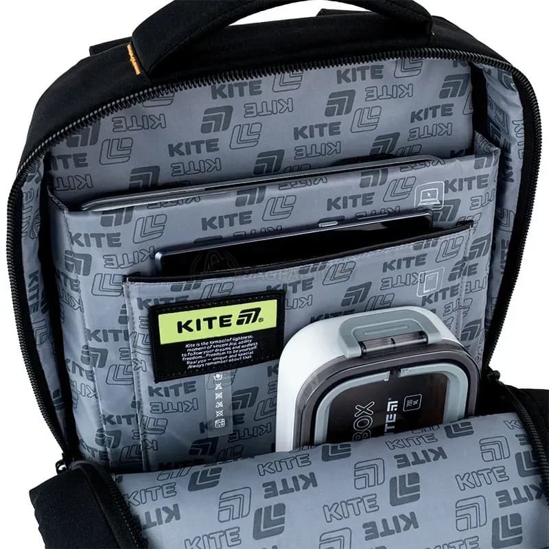 Міський підлітковий рюкзак Kite Education teens 2579L Чорний 14.5-20л (K25-2579L)