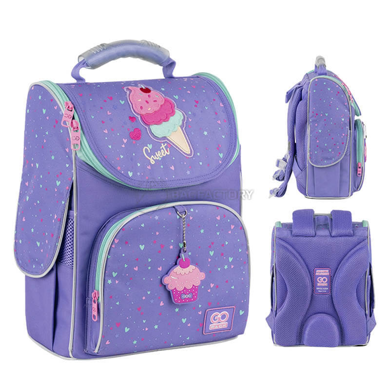 Шкільний каркасний рюкзак GoPack Education 5001S-2 Summer Ice Cream 11л (GO25-5001S-2)