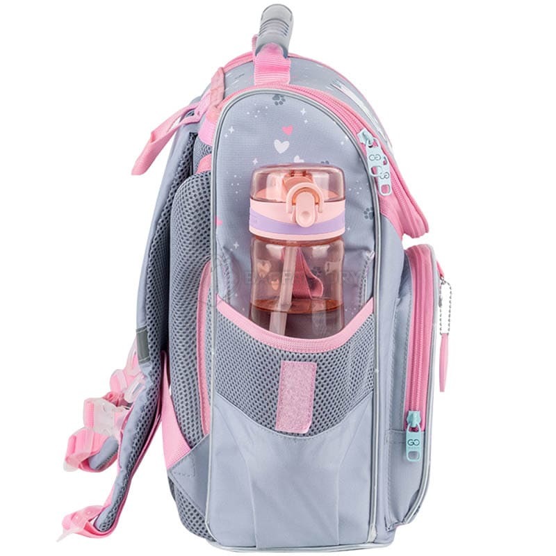 Шкільний каркасний рюкзак GoPack Education 5001S-3 Kitten Princess 11л (GO25-5001S-3)