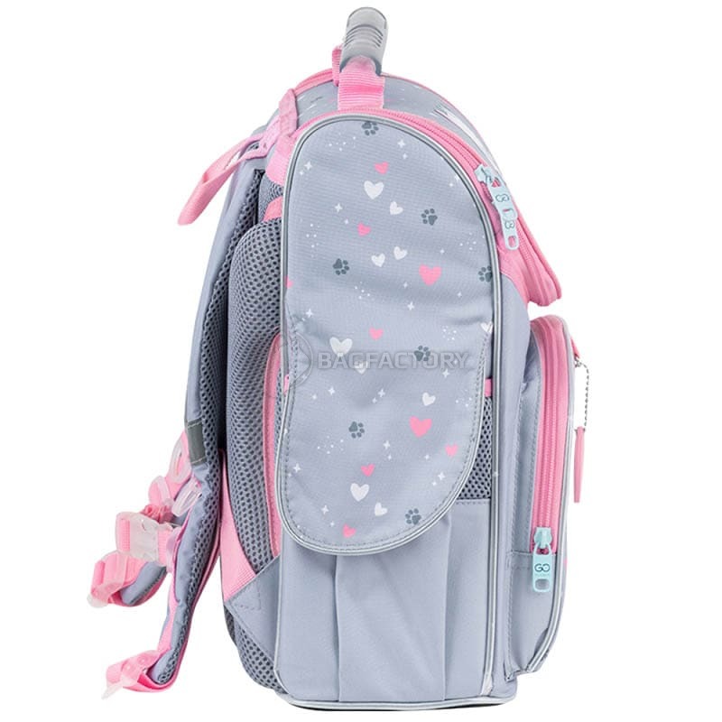 Шкільний каркасний рюкзак GoPack Education 5001S-3 Kitten Princess 11л (GO25-5001S-3)