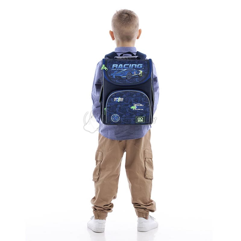 Шкільний каркасний рюкзак GoPack Education 5001S-6 Racing 11л (GO25-5001S-6)