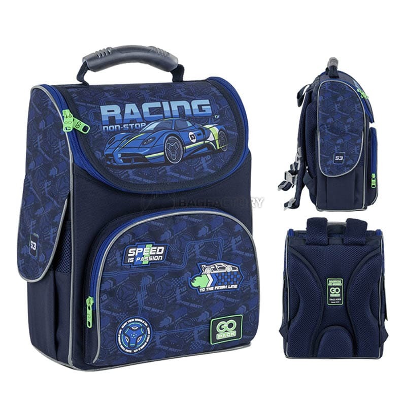 Шкільний каркасний рюкзак GoPack Education 5001S-6 Racing 11л (GO25-5001S-6)