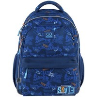 Шкільний рюкзак GoPack Education 182M Crazy Skate 15л (GO25-182M-7)