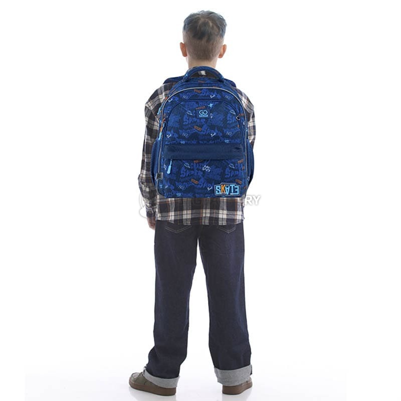 Шкільний рюкзак GoPack Education 182M Crazy Skate 15л (GO25-182M-7)
