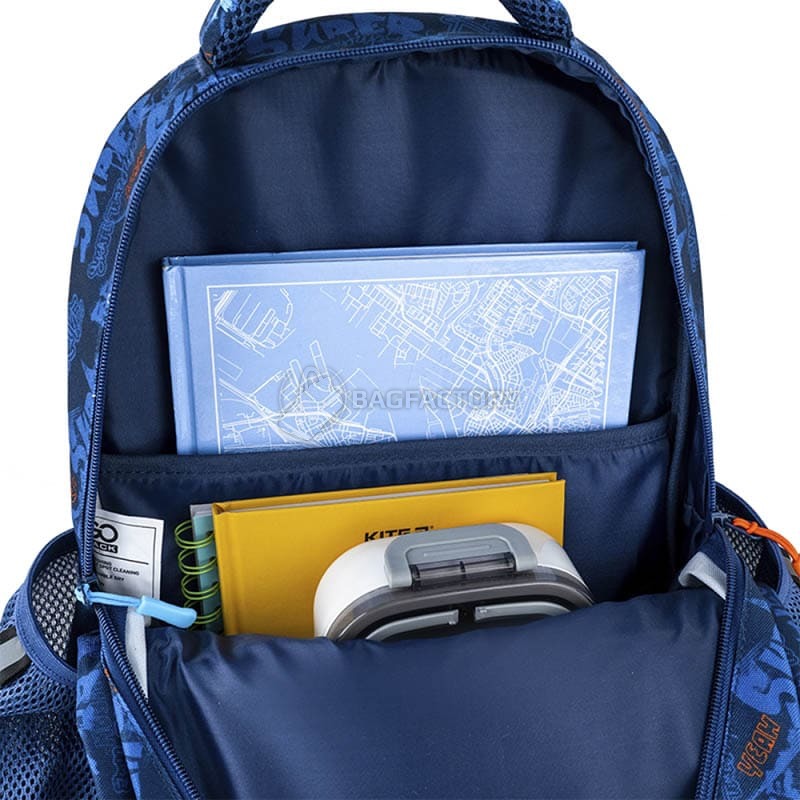 Шкільний рюкзак GoPack Education 182M Crazy Skate 15л (GO25-182M-7)