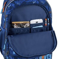 Шкільний рюкзак GoPack Education 182M Crazy Skate 15л (GO25-182M-7)