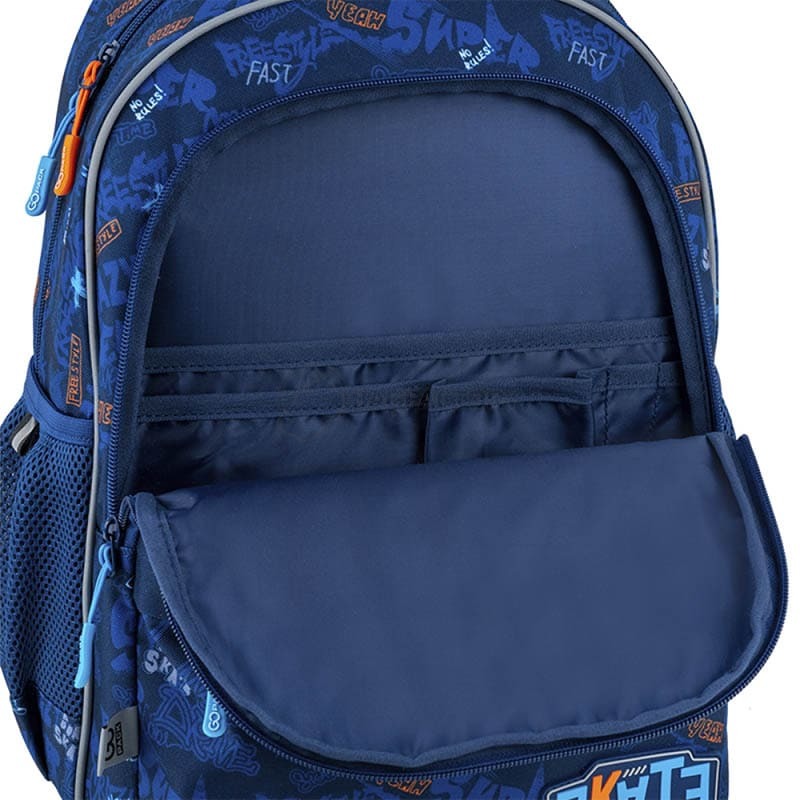Шкільний рюкзак GoPack Education 182M Crazy Skate 15л (GO25-182M-7)