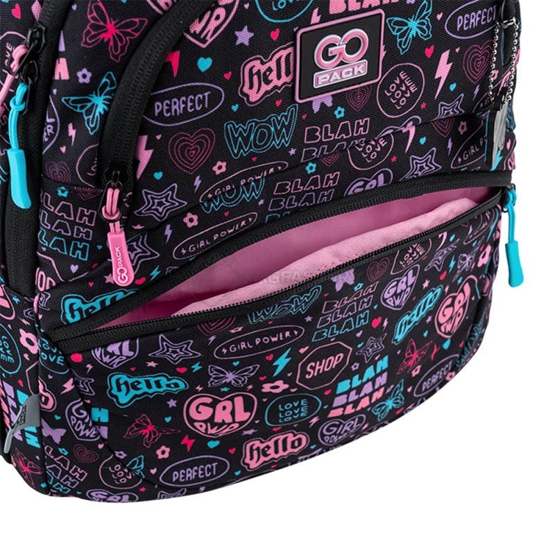 Шкільний рюкзак GoPack Education 175M-1 Girl Power 17л (GO25-175M-1)