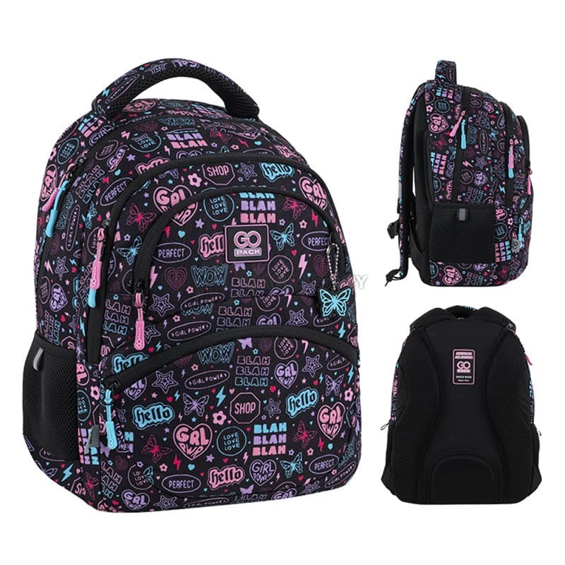 Шкільний рюкзак GoPack Education 175M-1 Girl Power 17л (GO25-175M-1)