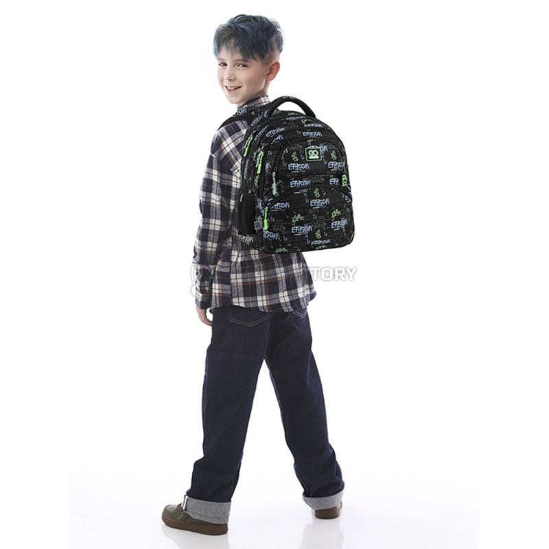 Шкільний рюкзак GoPack Education 175M-7 Error 17л (GO25-175M-7)