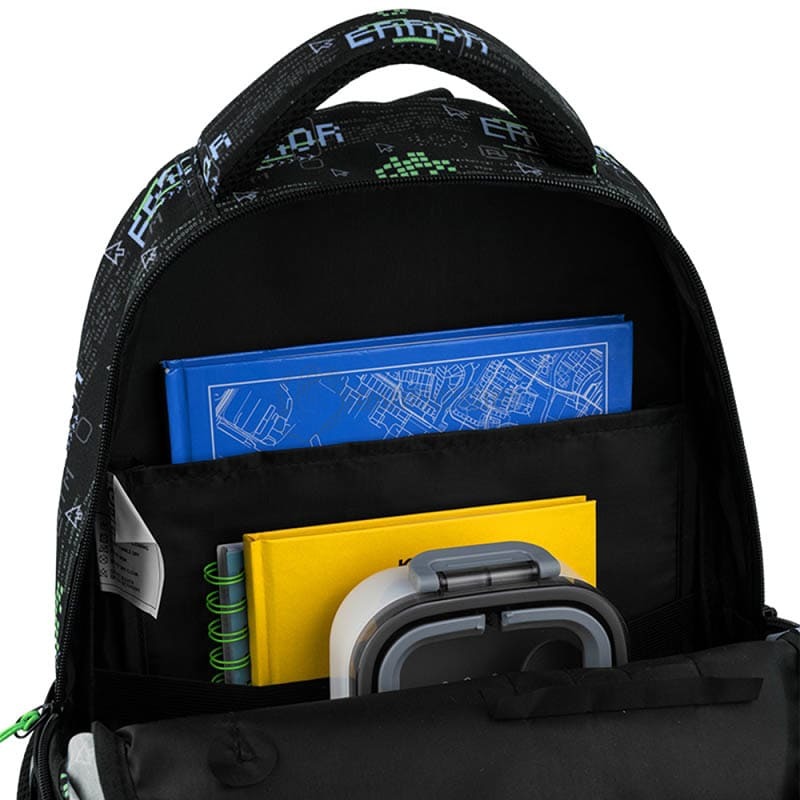 Шкільний рюкзак GoPack Education 175M-7 Error 17л (GO25-175M-7)