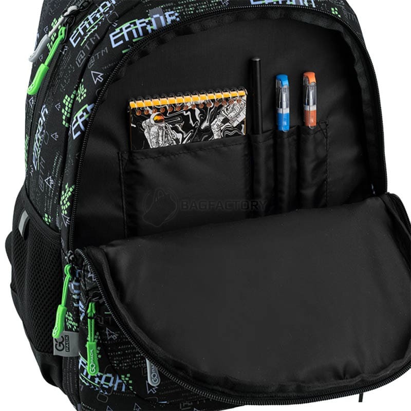 Шкільний рюкзак GoPack Education 175M-7 Error 17л (GO25-175M-7)