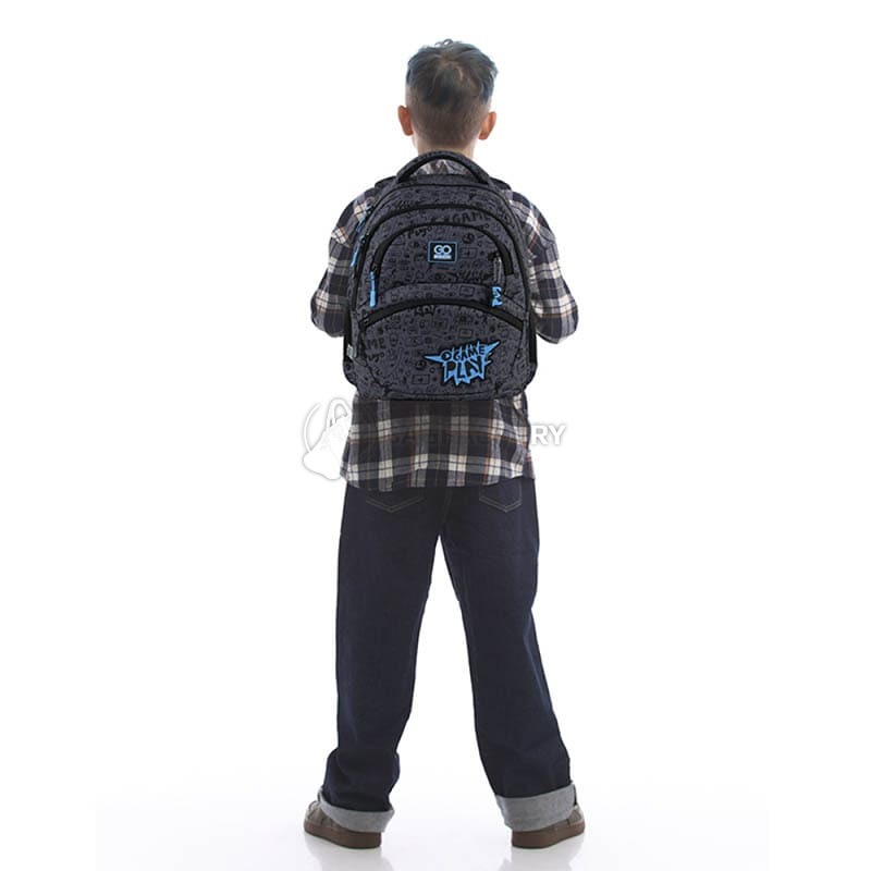Шкільний рюкзак GoPack Education 175M-8 Cool Gamer 17л (GO25-175M-8)