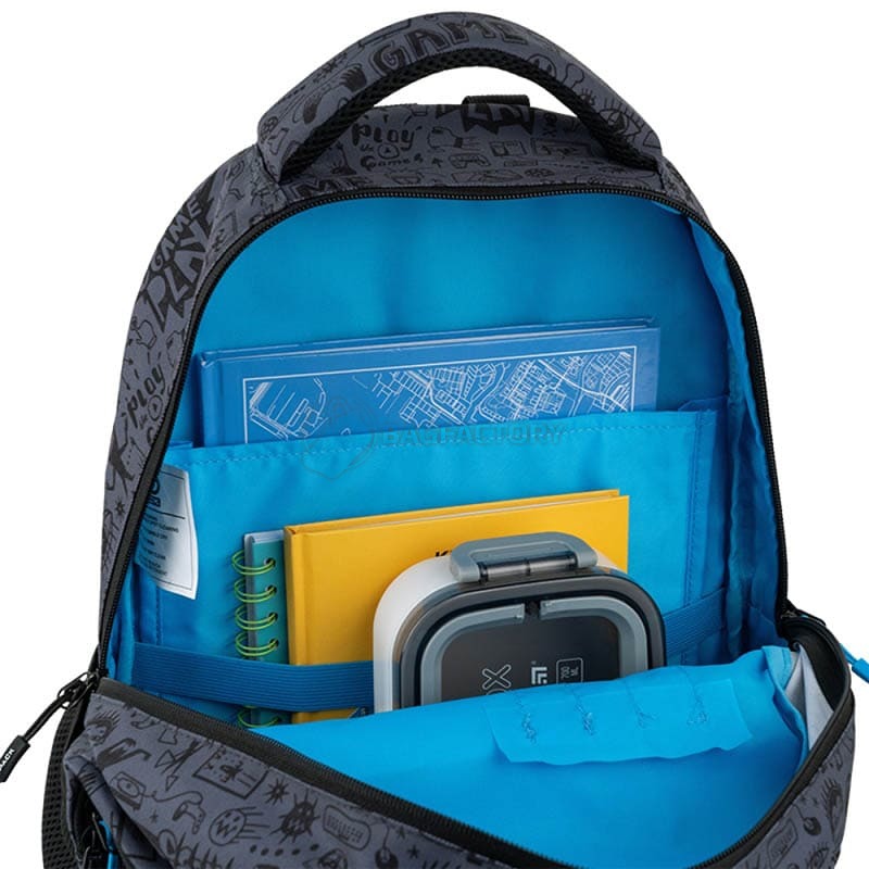 Шкільний рюкзак GoPack Education 175M-8 Cool Gamer 17л (GO25-175M-8)