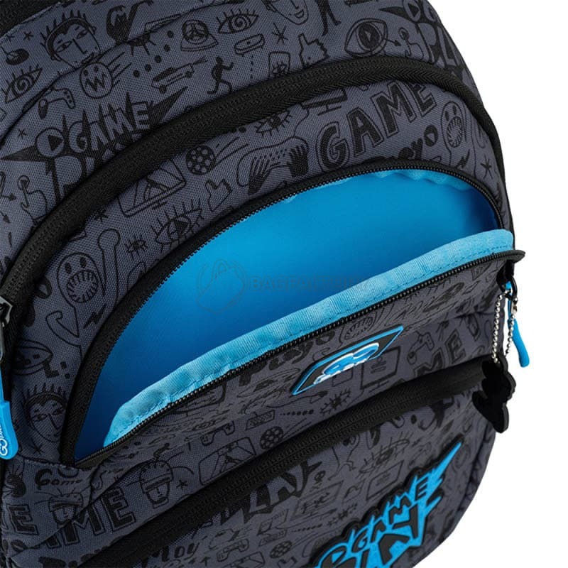 Шкільний рюкзак GoPack Education 175M-8 Cool Gamer 17л (GO25-175M-8)